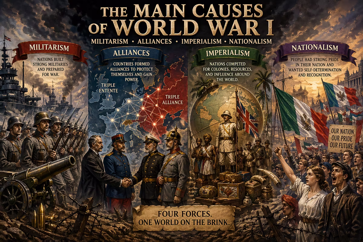 2. Lesson Plan from World War I: Militarism, Alliances, Imperialism, Nationalism (MAIN Causes)