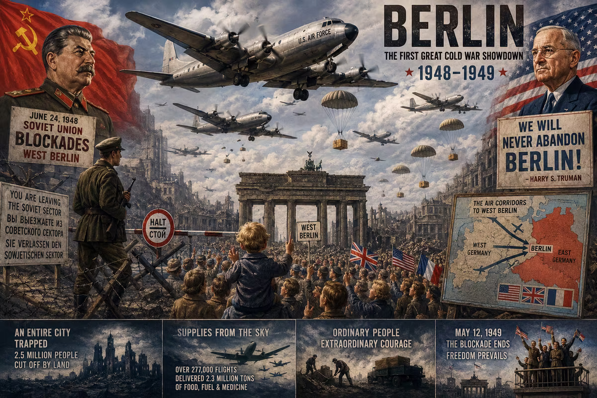 4. Lessons from Cold War: Berlin: The First Great Cold War Showdown (1948–1949)