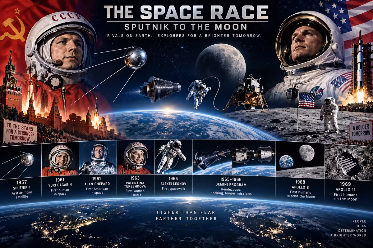 11. Lessons from Cold War: The Space Race: Sputnik to the Moon
