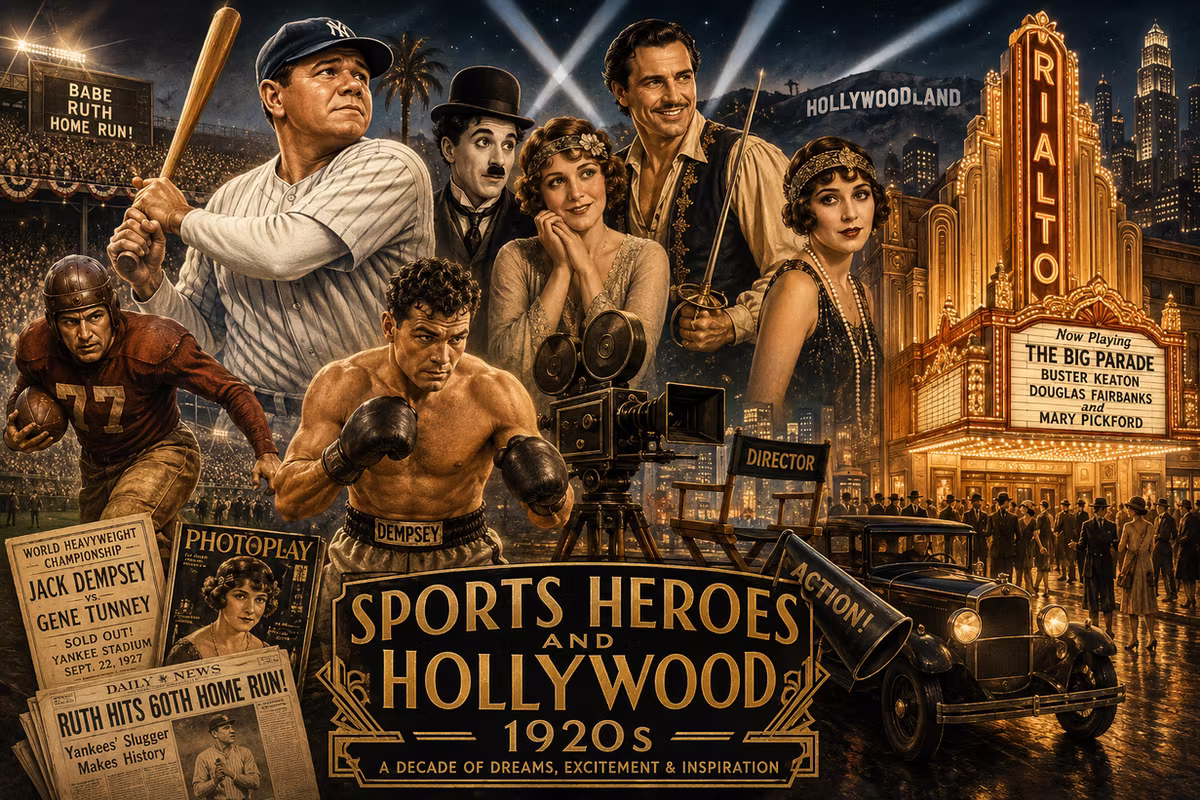 8. Lesson Plans from the Roaring 1920's: Sports Heroes and Hollywood