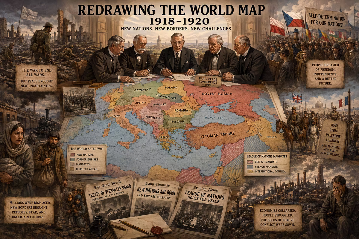 18. Lesson Plan from World War I: Redrawing the World Map