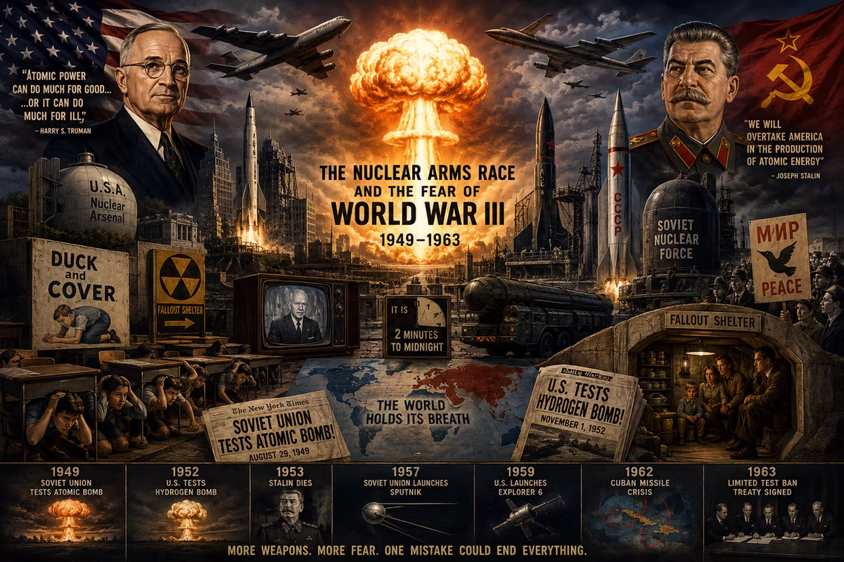 7. Lessons from Cold War: The Nuclear Arms Race and the Fear of World War III (1949–1963)