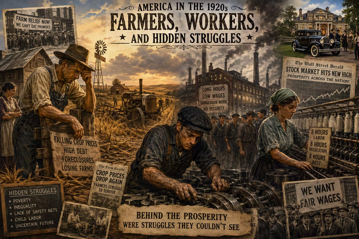 14. Lesson Plans from the Roaring 1920's: Farmers, Workers, and Hidden Struggles
