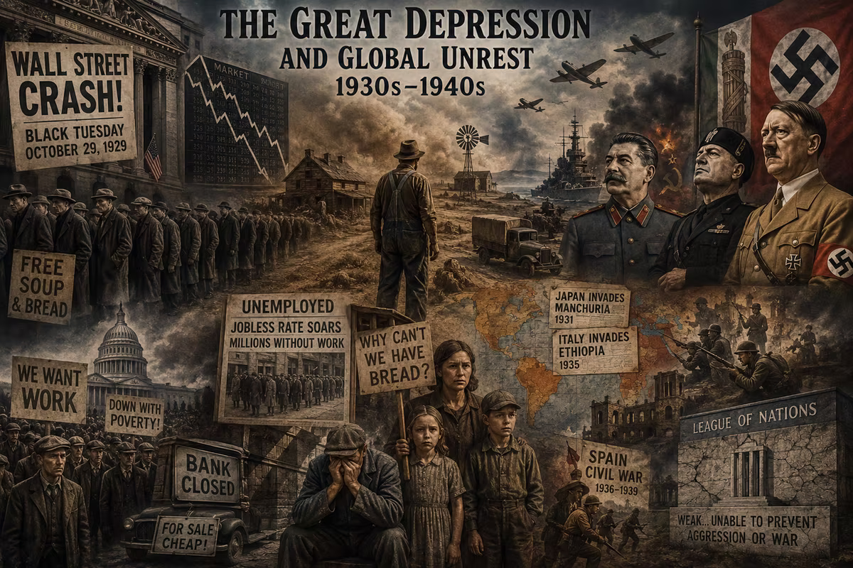 3. Lessons from World War II: The Great Depression and Global Unrest (1930s–1940s)