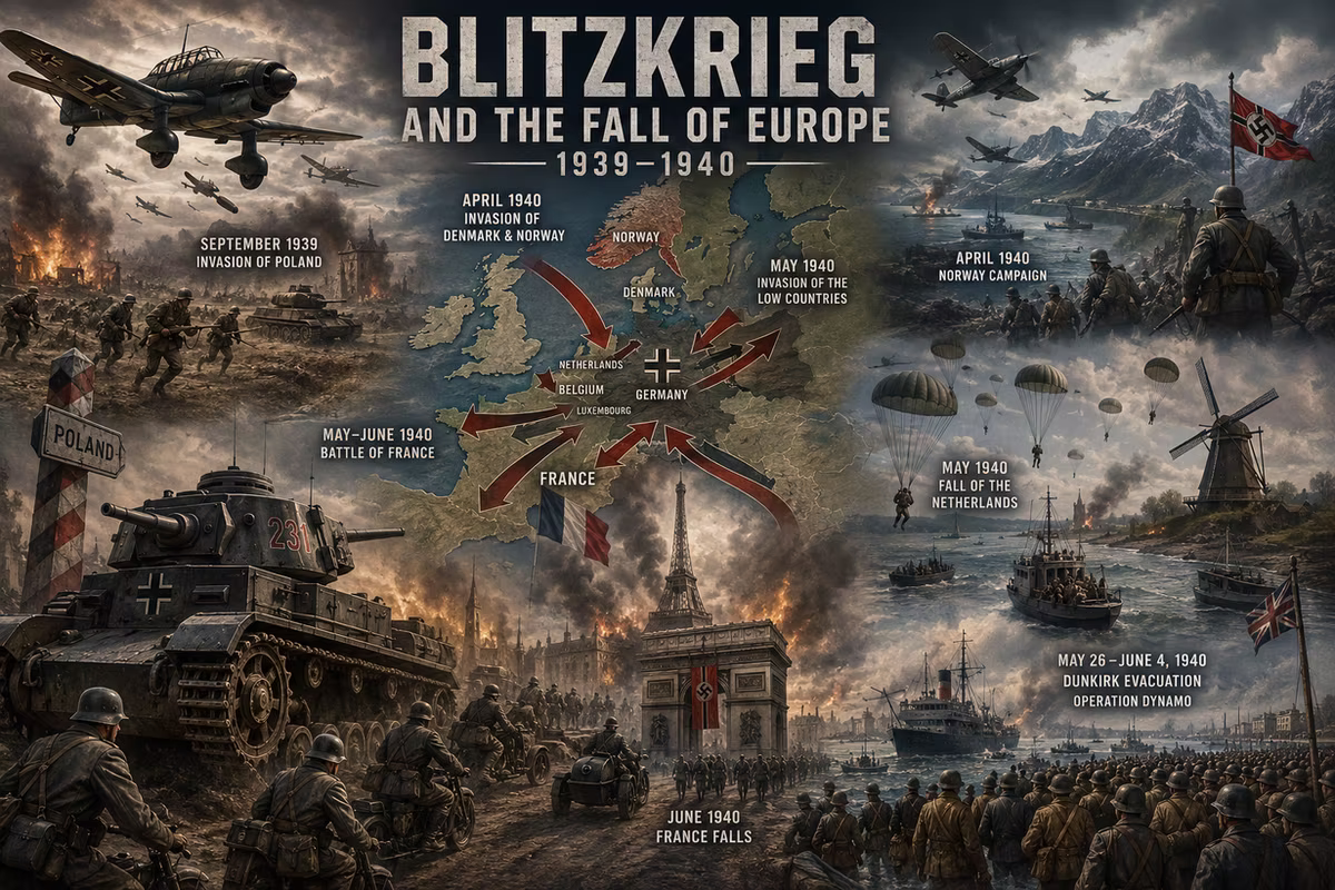 6. Lessons from World War II: Blitzkrieg and the Fall of Europe