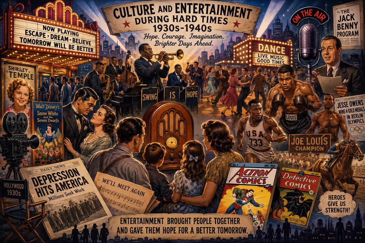 13. Lessons from the Great Depression: Culture and Entertainment During Hard Times