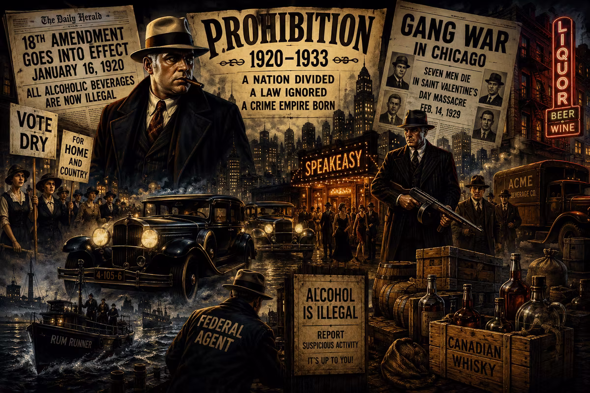 9. Lesson Plans from the Roaring 1920's: Prohibition and Organized Crime (1920s)