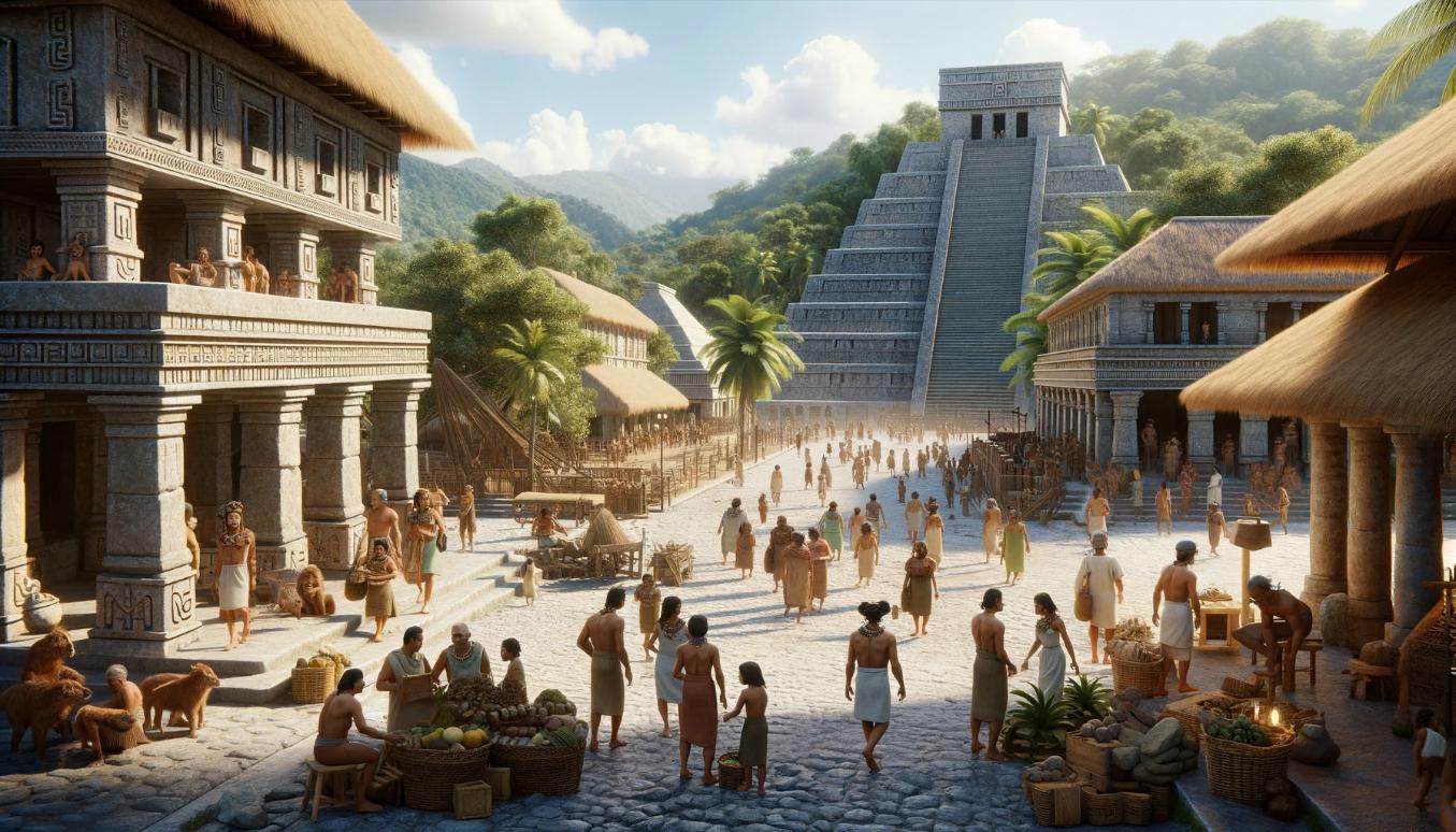 An Olmec city