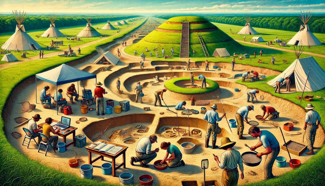 Excavating the Poverty Point ridges